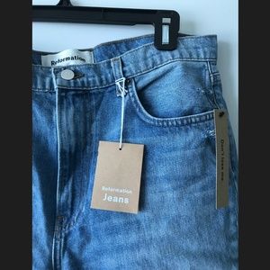 NEW Reformation Jeans